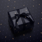 Luxury navy blue wrapping paper ラッピングペーパー
