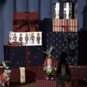 Luxury navy blue wrapping paper ラッピングペーパー