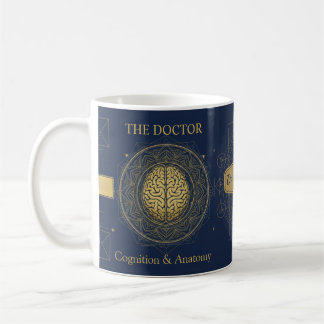Luxury Neurology Brain Anatomy | Custom Physician  コーヒーマグカップ