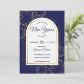Luxury New Year’s Eve Party Invitation template  招待状 (スタンド正面)