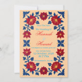 Luxury Norwegian Rosemaling 招待状 (正面)