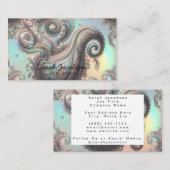 Luxury Opal Paisley 名刺 (正面/裏面)