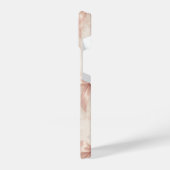 Luxury Pastel Pink Bows and Diamonds Phone Case iPhoneケース (左側面)