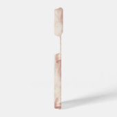 Luxury Pastel Pink Bows and Diamonds Phone Case iPhoneケース (右側面)