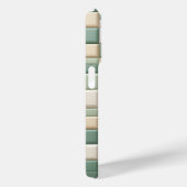 Luxury Pattern Case - Sage Green & beide plaid Case-Mate iPhoneケース (裏面 / 右)