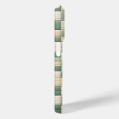 Luxury Pattern Case - Sage Green & beide plaid Case-Mate iPhoneケース (裏面 / 右)