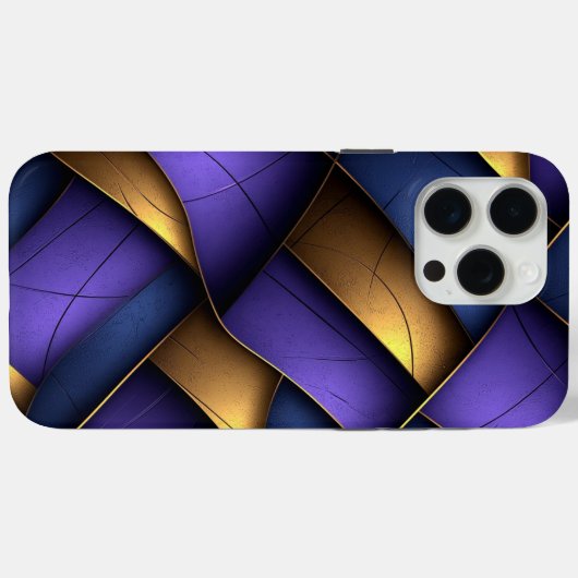 Luxury Pattern iPhone Case Case-Mate iPhoneケース (裏面 (横))