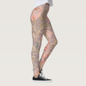 Luxury Peach Gold Roses with Rose Gold Leggings レギンス (右)