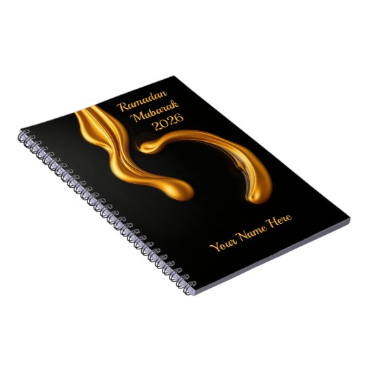 Luxury Perfume Vibe Islamic ノートブック (右側)