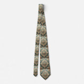 Luxury Persian Designer Style | Faux Silk Neck Tie ネクタイ (裏面)