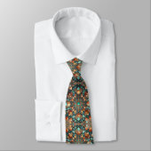 Luxury Persian Designer Style | Faux Silk Neck Tie ネクタイ (タイ)