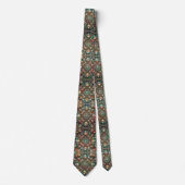 Luxury Persian Designer Style | Faux Silk Neck Tie ネクタイ (正面)
