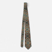 Luxury Persian Designer Style | Faux Silk Neck Tie ネクタイ (裏面)