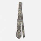 Luxury Persian Designer Style | Faux Silk Neck Tie ネクタイ (正面)