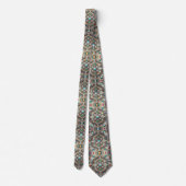 Luxury Persian Designer Style | Faux Silk Neck Tie ネクタイ (裏面)