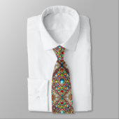 Luxury Persian Designer Style | Faux Silk Neck Tie ネクタイ (タイ)