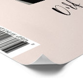 Luxury Personalized Mom | Custom Photo Magazine ポスター (角)