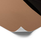 Luxury Personalized Mom Magazine Cover Photo Gift  ポスター (角)