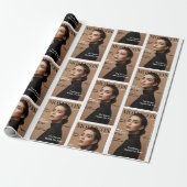 Luxury Personalized Mom Photo Custom ラッピングペーパー (アンロールド)