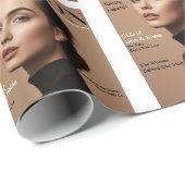 Luxury Personalized Mom Photo Custom ラッピングペーパー (ロールコーナー)