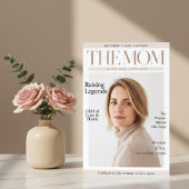 Luxury Personalized Mother’s Day Magazine Cover ポスター