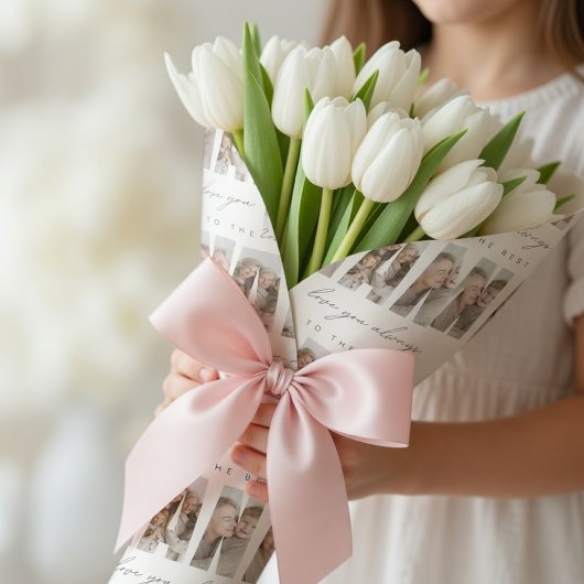 Luxury Personalized NANA Photo ラッピングペーパー