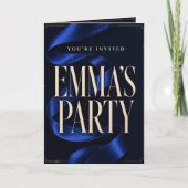 Luxury Personalized Party Invitation Card シーズンカード (正面)