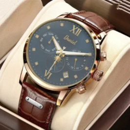 Luxury Personalized with Name & Date 腕時計