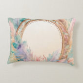 Luxury Pillow with Unique Artistic Design アクセントクッション (裏面)