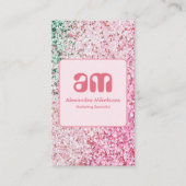 Luxury Pink Feminine Branding 名刺 (正面)