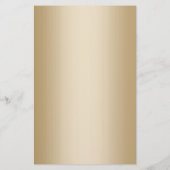 Luxury Pink Quilted Modern Gold Beauty Salon Spa チラシ (裏面)