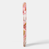 Luxury Pink & White Marble Phone Case - Elegant  Case-Mate iPhoneケース (裏面 / 左)