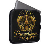 Luxury Piscean Queen Electronics Bag ラップトップスリーブ (正面右)
