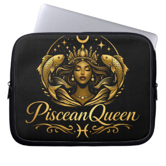 Luxury Piscean Queen Electronics Bag ラップトップスリーブ