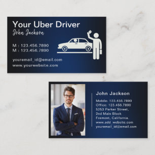Luxury Public Transport Taxi Car Serviceの写真 名刺