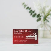 Luxury Public Transport Taxi Car Serviceの写真 名刺 (スタンド正面)