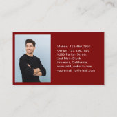 Luxury Public Transport Taxi Car Serviceの写真 名刺 (裏面)