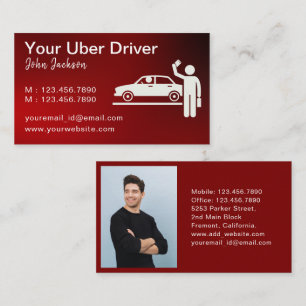 Luxury Public Transport Taxi Car Serviceの写真 名刺