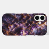 Luxury Purple Amethyst Crystal Phone Case - Royal Case-Mate iPhoneケース (裏面 (横))
