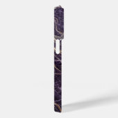 Luxury Purple and Gold Marble iPhone Case Case-Mate iPhoneケース (裏面 / 右)