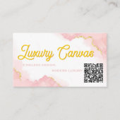 Luxury QR Code Beauty Business Card 名刺 (正面)