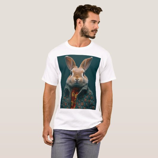 Luxury Rabbit Tシャツ (正面フル)
