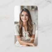 Luxury Real Estate Agent Photo Professional 名刺 (正面)