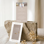 Luxury Real Estate Beige Door Professional Photo 名刺