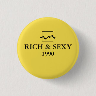 Luxury Rich 1990 缶バッジ