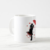 Luxury Romantic Couple Mug コーヒーマグカップ (正面左)