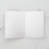 Luxury Romantic Love Card Design カード (内部)