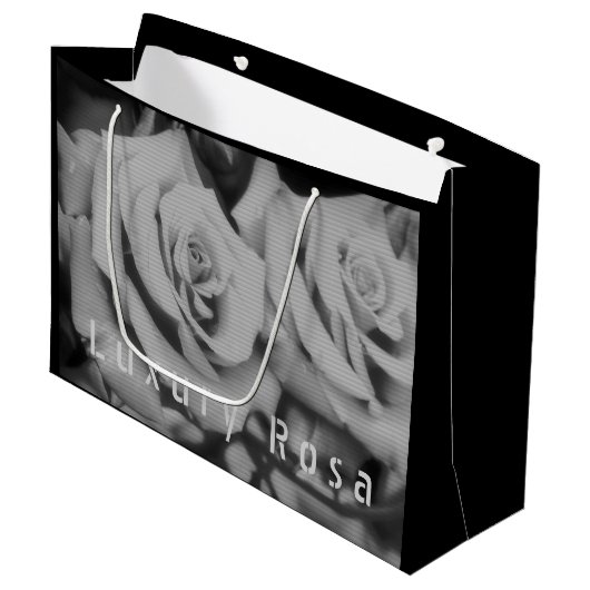 Luxury Rosa:Large Paper Bag (4) ラージペーパーバッグ (正面アングル)