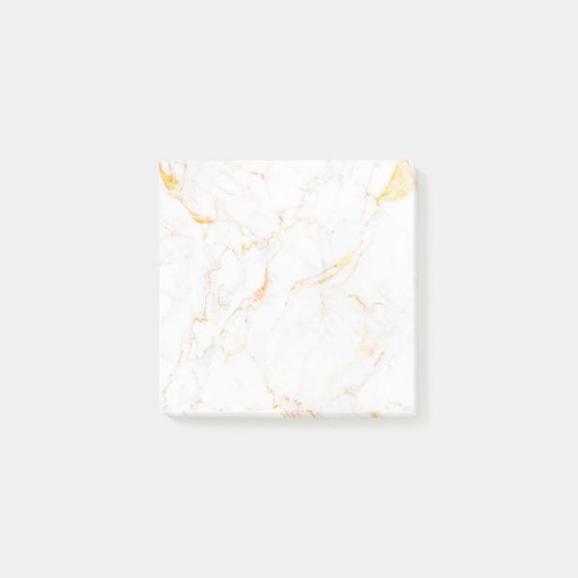 Luxury Rose Gold Ink Art Notes Block ポストイット (正面)