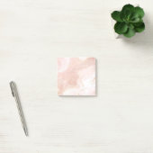 Luxury Rose Gold Ink Art Post-it Notes Block ポストイット (オフィス)
